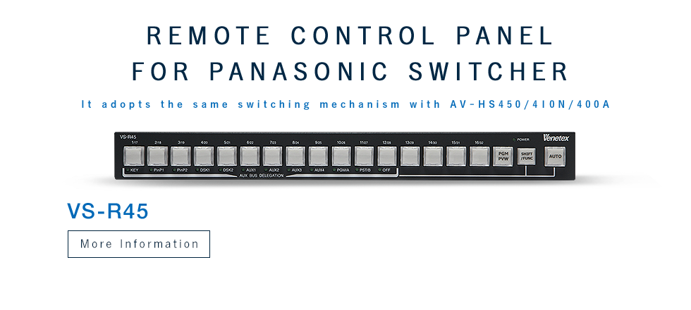 Remote Control Panel for Panasonic Switcher